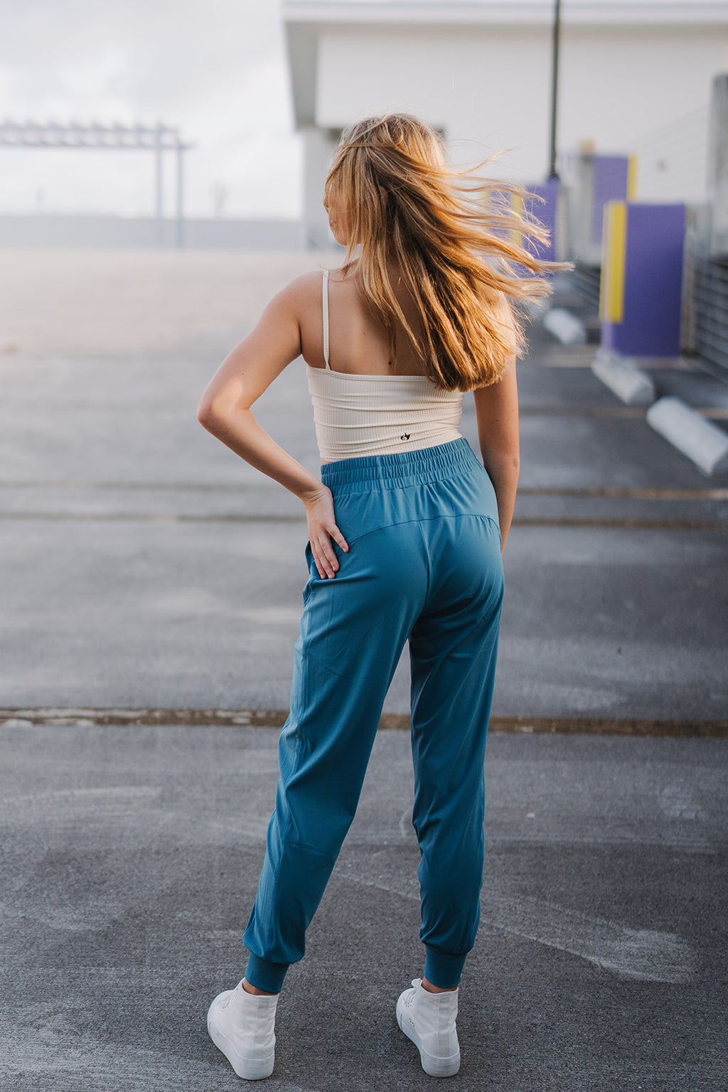 Teal Agate Relax Jogger