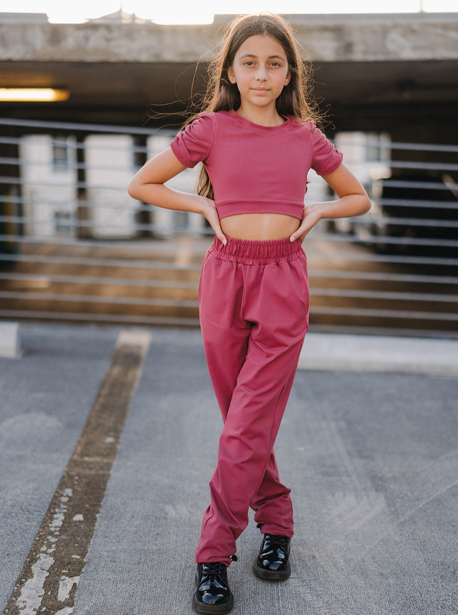 Youth Teracotta City Cinch Pant