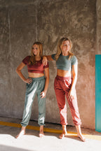 Teracotta City Cinch Pant