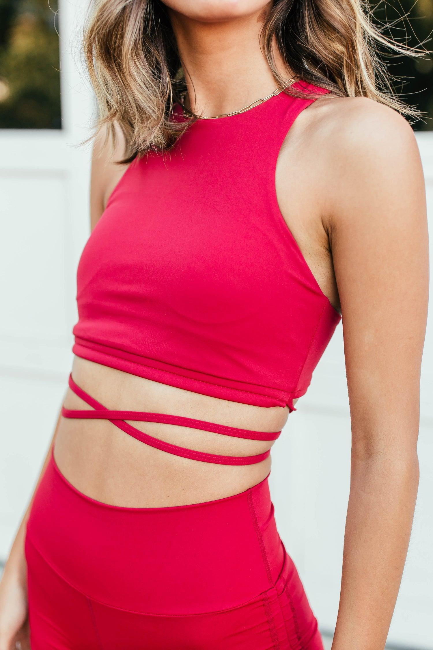 Scarlet Tie Top - Werk Dancewear