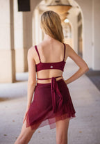 Cabernet Reverence Bra Top - Werk Dancewear