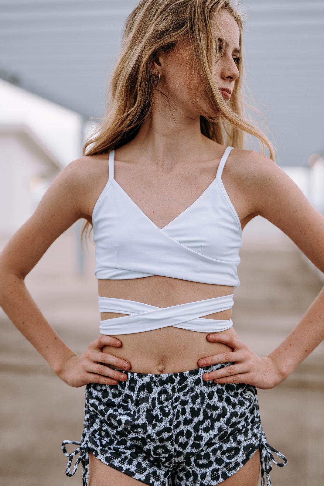 Youth Cheetah String Shorts - Werk Dancewear