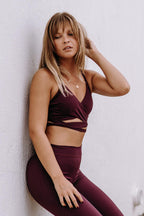 Cabernet Reverence Bra Top - Werk Dancewear