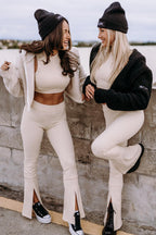 Ivory Flare Pants - Werk Dancewear