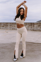 Ivory Flare Pants - Werk Dancewear