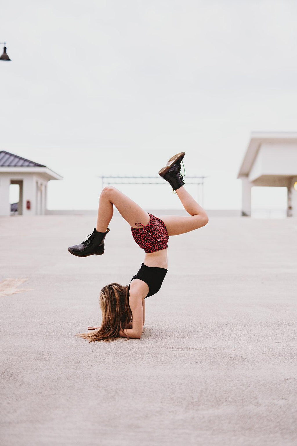 Cheetah String Shorts in Red - Werk Dancewear