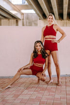 Scarlet Tie Top - Werk Dancewear