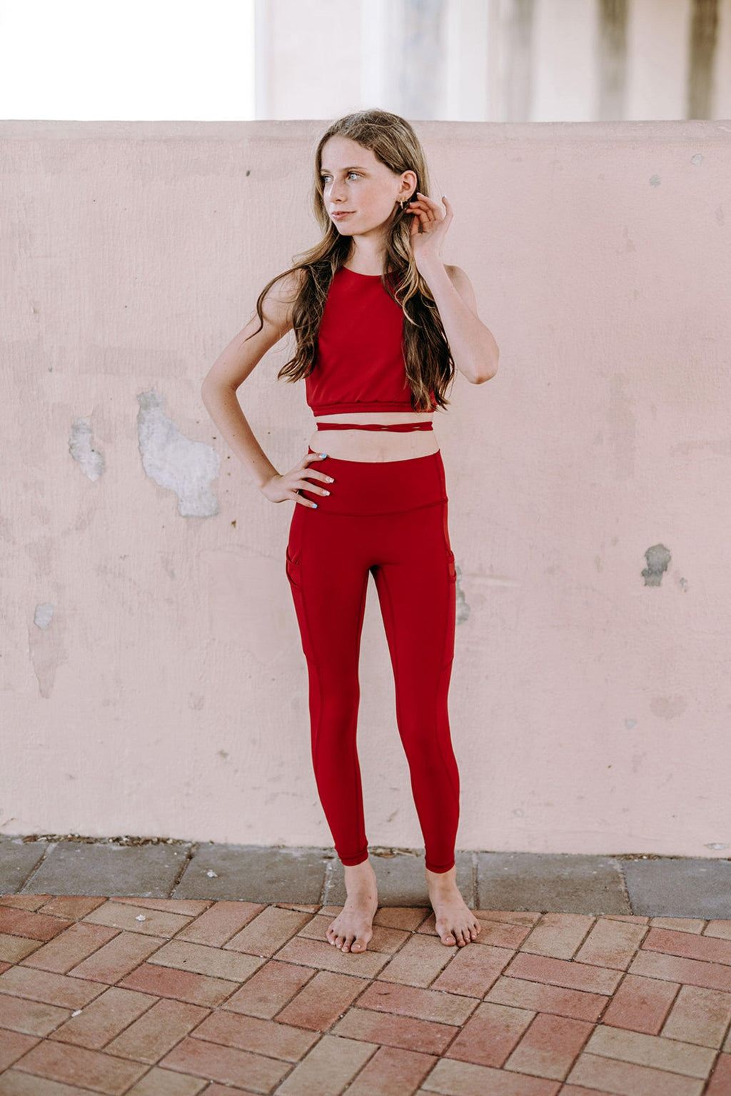 Youth Scarlet Leggings - Werk Dancewear