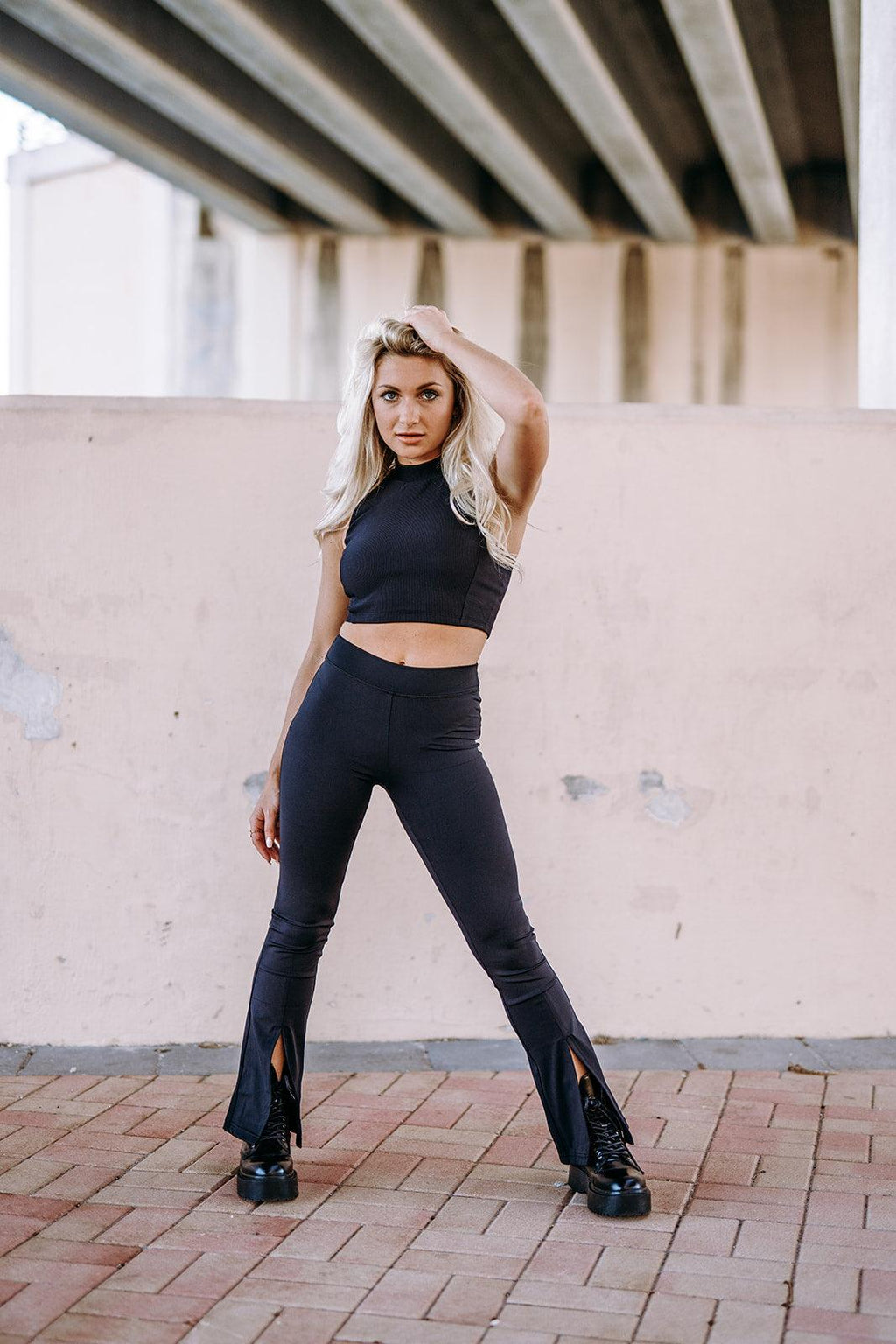 High Neck Crop Top - Werk Dancewear