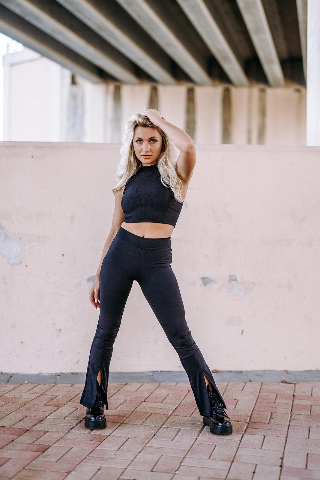 High Neck Crop Top - Werk Dancewear