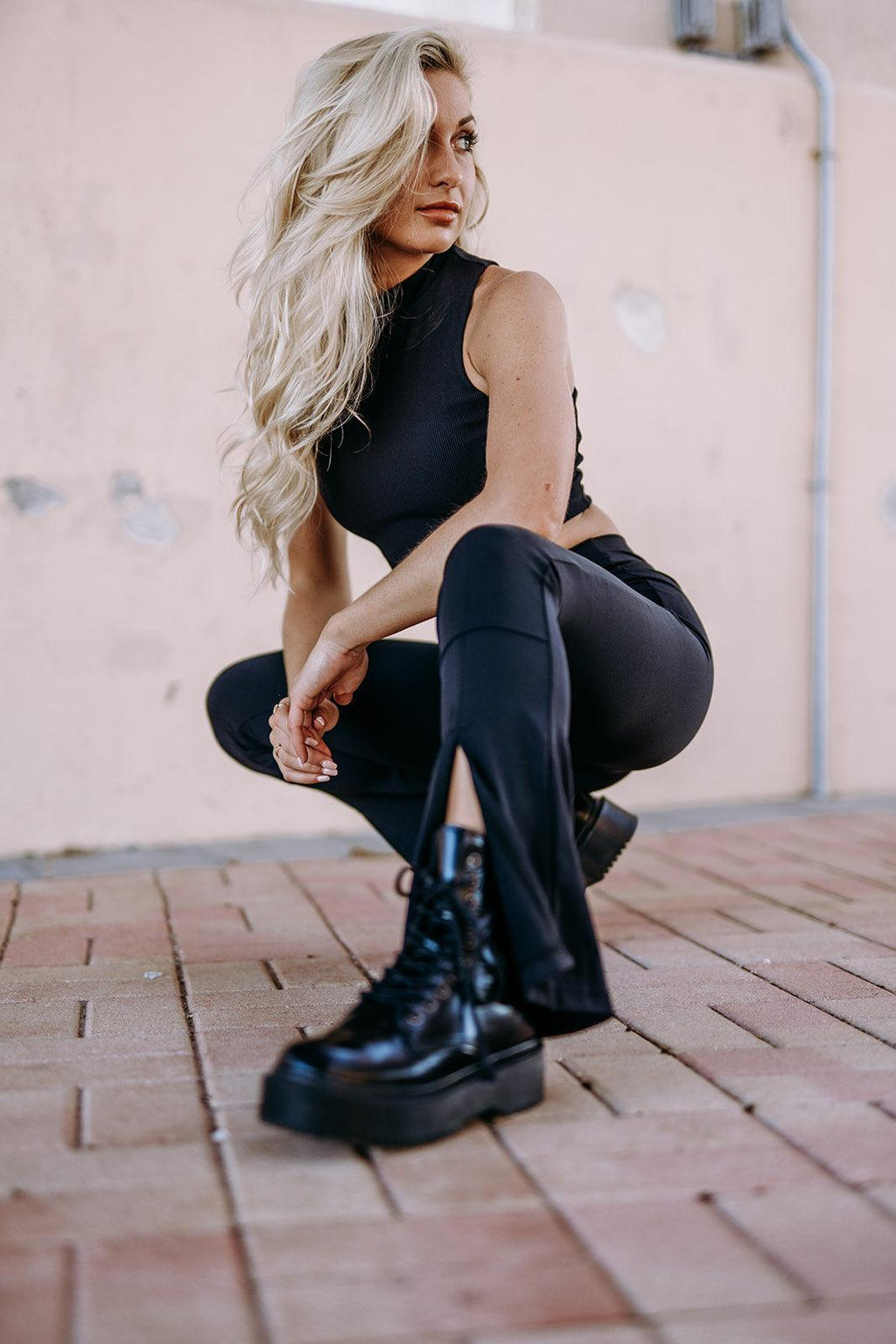 High Neck Crop Top - Werk Dancewear